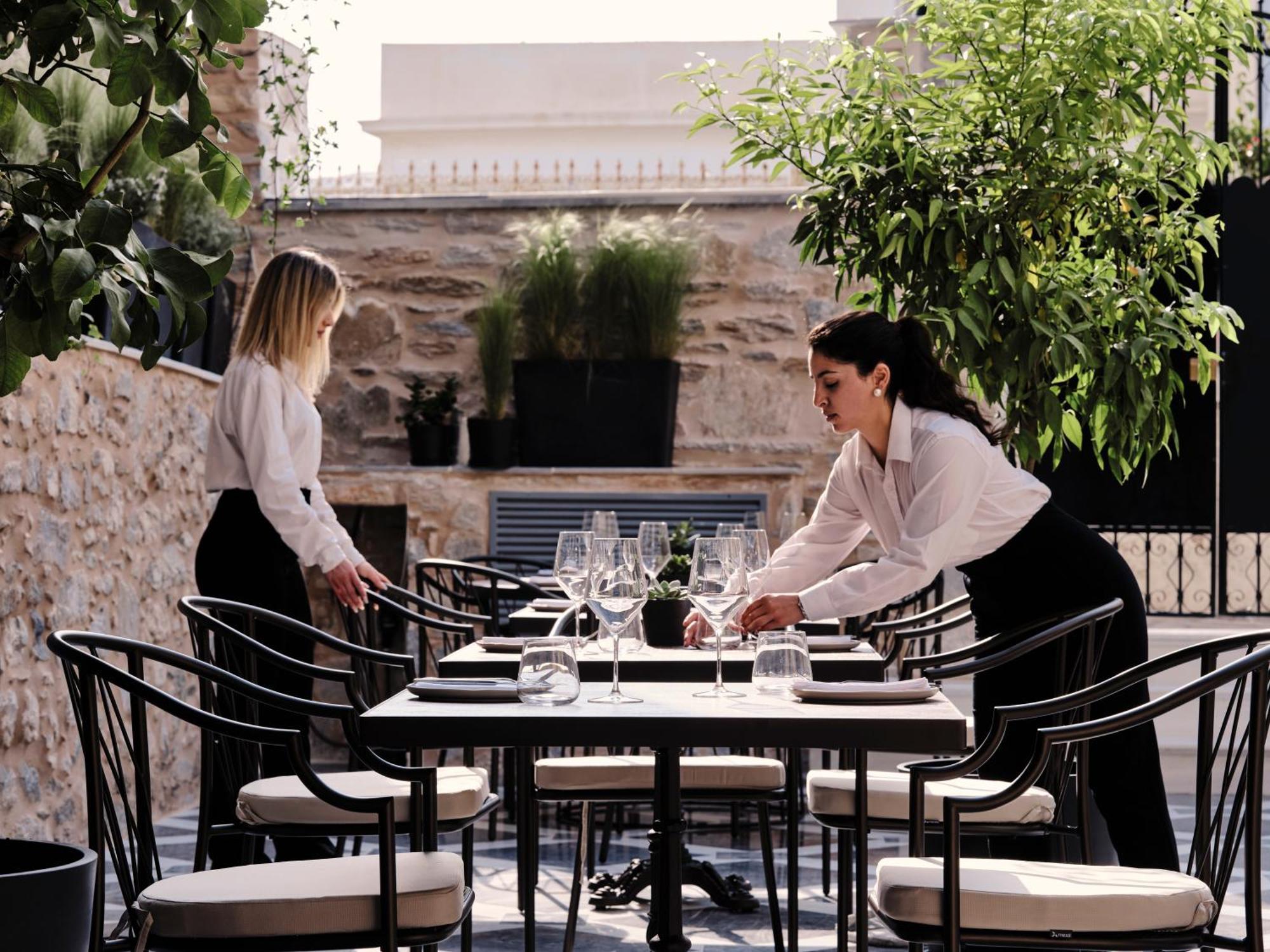 Argini Syros Hotel Ermoupoli Bagian luar foto
