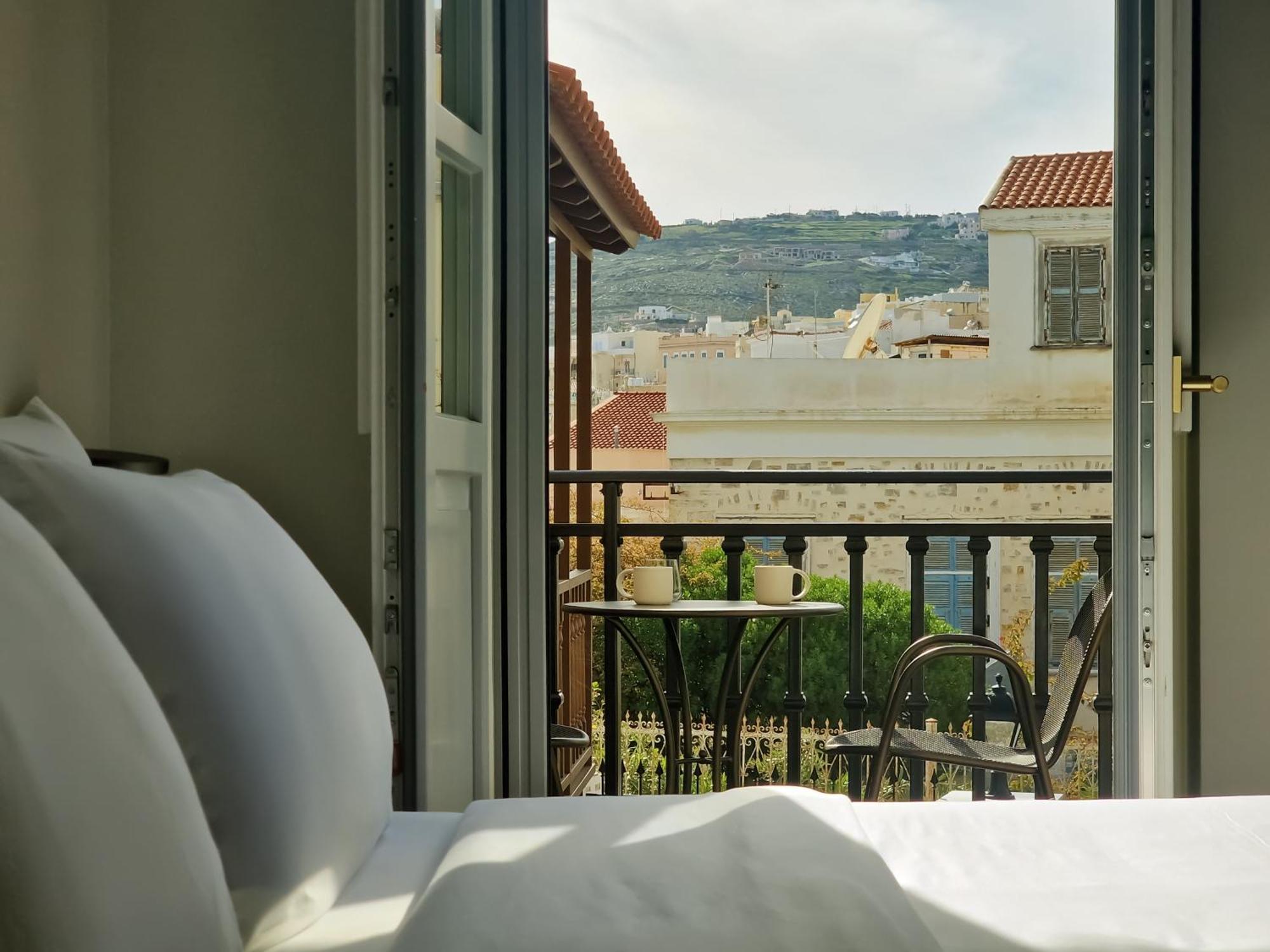 Argini Syros Hotel Ermoupoli Bagian luar foto